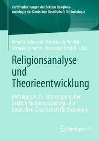 Abbildung von: Religionsanalyse und Theorieentwicklung - Springer VS