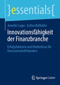 Cover: Innovationsf&auml;higkeit der Finanzbranche - Springer Gabler