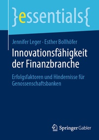 Abbildung von: Innovationsfähigkeit der Finanzbranche - Springer Gabler