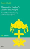 Cover: Marqus ibn Qunbar's Master and Disciple - Brill