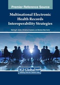 Cover: Multinational Electronic Health Records Interoperability Strategies - Medical Information Science Reference