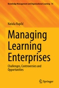 Cover: Managing Learning Enterprises - Springer