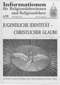 Cover: Jugendliche Identit&auml;t - Christlicher Glaube - Bisch&ouml;fliches Ordin. Limburg