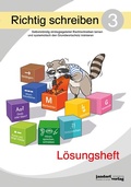 Cover: Richtig schreiben 3 (L&ouml;sungsheft) - jandorfverlag KG