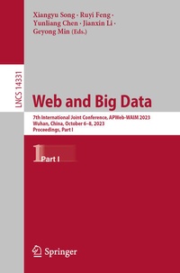 Enlarge image Cover: Web and Big Data - Springer