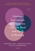 Cover: Literacy Instruction for Students Who are Deaf and Hard of Hearing - Oxford University Press