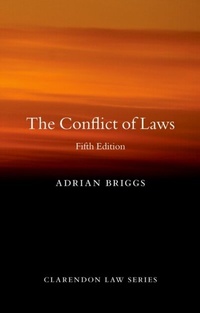 Abbildung von: The Conflict of Laws - OUP eBook