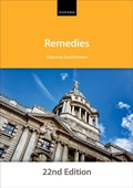 Cover: Remedies - Oxford University Press