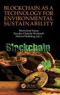 Cover: Blockchain as a Technology for Environmental Sustainability - CRC Press