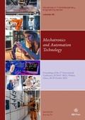Cover: Mechatronics and Automation Technology - IOS Press,US