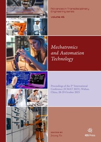Enlarge image Cover: Mechatronics and Automation Technology - IOS Press,US
