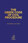 Abbildung von: The Greek Code of Civil Procedure - Lex Graeca Limited