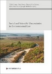 Bild: Social and Scientific Uncertainties in Environmental Law - Intersentia Ltd