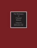 Cover: The Dictionary of Classical Hebrew, Volume IX - Sheffield Phoenix Press Ltd