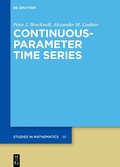 Cover: Continuous-Parameter Time Series - De Gruyter
