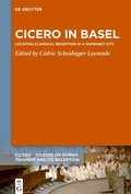 Cover: Cicero in Basel - De Gruyter