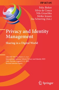 Abbildung von: Privacy and Identity Management. Sharing in a Digital World - Springer