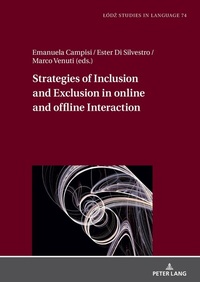 Abbildung von: Strategies of Inclusion and Exclusion in online and offline Interaction - Peter Lang Verlag
