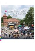 Cover: Aufgeschlossen - von der Anstalt in die Welt - Lit Verlag