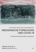 Cover: Medizinische Forschung und COVID-19 - Lit Verlag