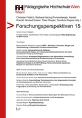 Cover: Forschungsperspektiven 15 - Lit Verlag
