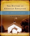 Cover: The History of American Education - Pearson
