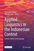 Cover: Applied Linguistics in the Indonesian Context - Springer
