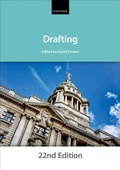 Cover: Drafting - Oxford University Press