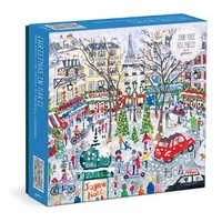 Abbildung von: Michael Storrings Christmas in Paris 1000 Piece Foil Puzzle - Galison
