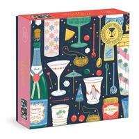 Abbildung von: Merry Mixer 1000 Piece Foil Puzzle - Galison