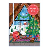 Abbildung von: Joy Laforme Cozy Cabin Greeting Card Puzzle - Galison