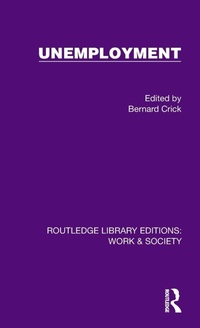 Enlarge image Cover: Unemployment - Routledge