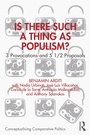 Cover: Is There Such a Thing as Populism? - Routledge