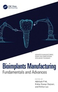 Cover: Bioimplants Manufacturing - CRC Press
