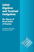 Cover: Initial Algebras and Terminal Coalgebras - Cambridge University Press