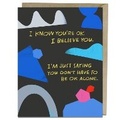 Cover: 6-Pack Em & Friends OK Alone Card - Em & Friends