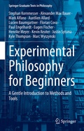 Cover: Experimental Philosophy for Beginners - Springer