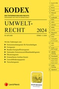 Cover: KODEX Umweltrecht 2024 - inkl. App - LexisNexis Verlag ARD ORAC GmbH