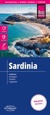 Abbildung von: Reise Know-How Landkarte Sardinien / Sardinia (1:200.000) - Reise Know-How Verlag Peter Rump GmbH