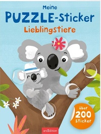 Enlarge image Cover: Meine Puzzle-Sticker - Lieblingstiere - arsEdition