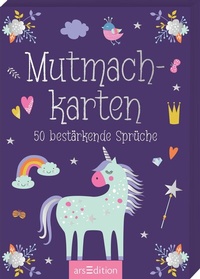 Abbildung von: Mutmachkarten - Einhorn - arsEdition