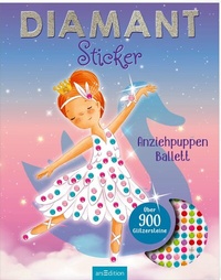 Abbildung von: Diamantsticker Anziehpuppen - Ballett - arsEdition