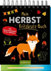 Abbildung von: Mein Herbst-Kritzkratz-Buch - arsEdition