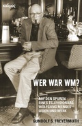Cover: Wer war WM? - Kulturverlag Kadmos Berlin