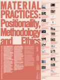 Cover: MATERIAL PRACTICES: Positionality, Methodology and Ethics - Technische Universit&auml;t M&uuml;nchen - TUM School of Engineering and Design