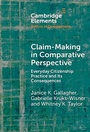 Cover: Claim-Making in Comparative Perspective - Cambridge University Press