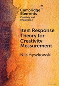 Cover: Item Response Theory for Creativity Measurement - Cambridge University Press