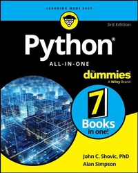 Enlarge image Cover: Python All-in-One For Dummies - Wiley