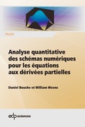 Cover: Analyse quantitative des sch&eacute;mas num&eacute;riques pour les &eacute;quations aux d&eacute;riv&eacute;es partielles - EDP Sciences