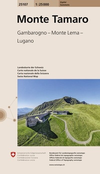 Abbildung von: 25107 Monte Tamaro - swisstopo